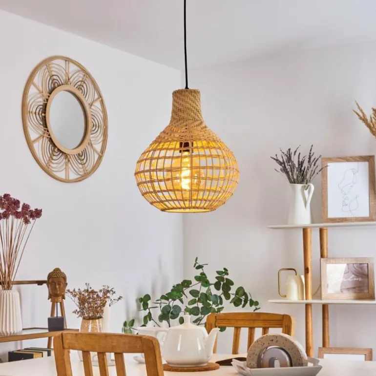 Suspension Bulach Noir, 1 lumière