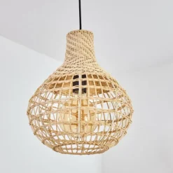 Suspension Bulach Noir, 1 lumière