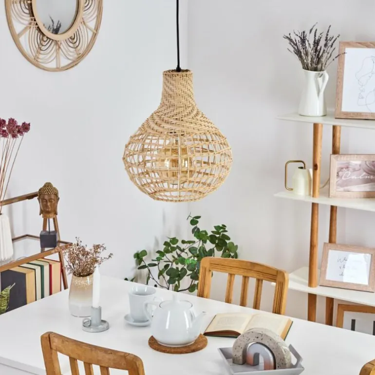 Suspension Bulach Noir, 1 lumière