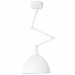 Suspension By Rydens Bazar Blanc, 1 lumière
