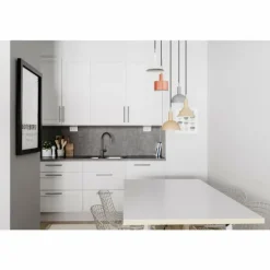 Suspension By Rydens Cabano Acier brossé, 5 lumières