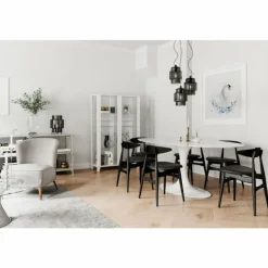 Suspension By Rydens Ebbot Noir, 3 lumières