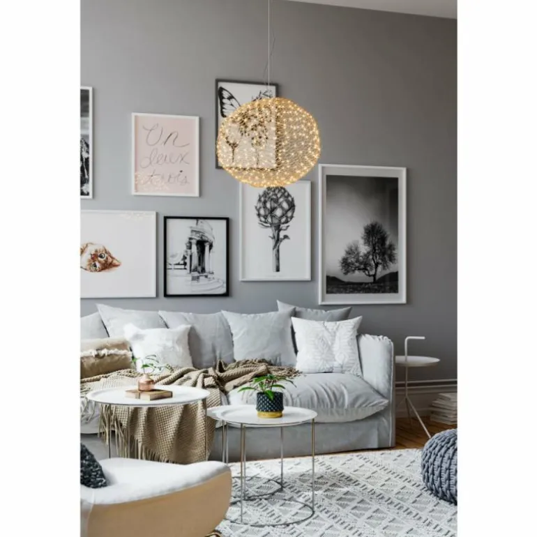 Suspension By Rydens Hayden LED Or, 1 lumière