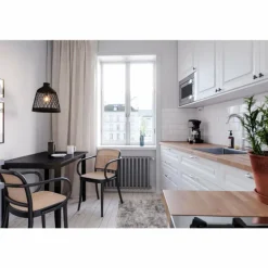 Suspension By Rydens Lucena Noir, 1 lumière