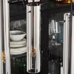 Suspension Caimitte Clair, Fumé, 3 lumières