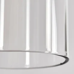 Suspension Caimitte Clair, Fumé, 5 lumières