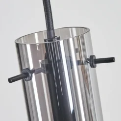 Suspension Caimitte Noir, 1 lumière