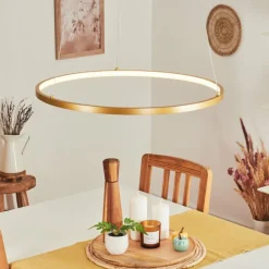 Suspension Calcium LED Laiton, 1 lumière