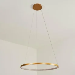 Suspension Calcium LED Laiton, 1 lumière