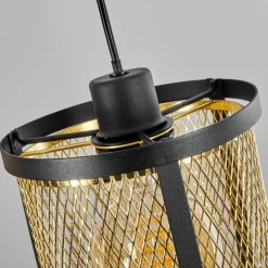 Suspension Candelaria Noir, 3 lumières