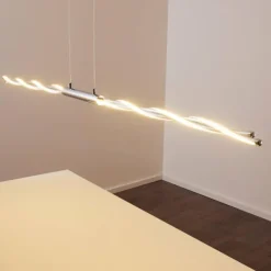 Suspension CARMACKS LED Chrome, 4 lumières