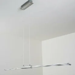 Suspension CARMACKS LED Chrome, 4 lumières