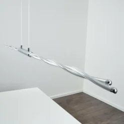 Suspension CARMACKS LED Chrome, 4 lumières