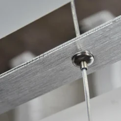 Suspension Carmacks LED Chrome, 4 lumières