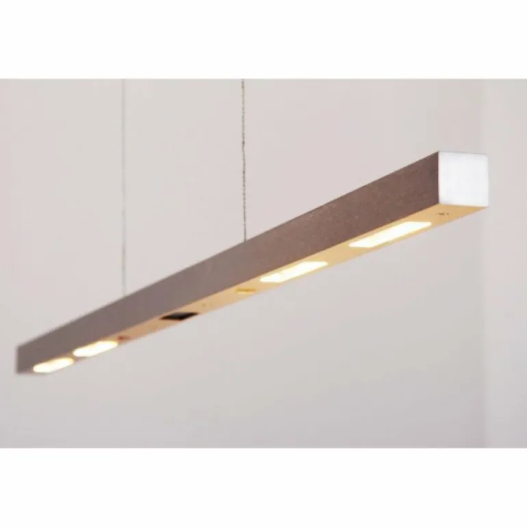 Suspension Casablanca Helios LED Aluminium, 1 lumière