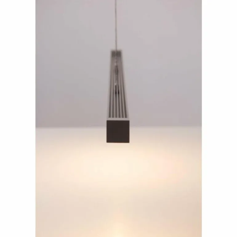 Suspension Casablanca Helios LED Aluminium, 1 lumière
