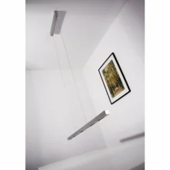 Suspension Casablanca Helios LED Aluminium, 1 lumière