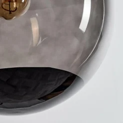 Suspension Charlet Noir, 3 lumières