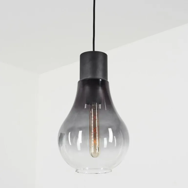 Suspension Chaumon Noir, 1 lumière