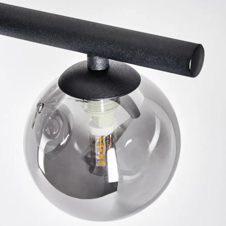 Suspension Chehalis LED Noir, 9 lumières