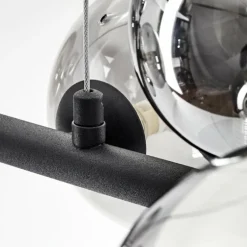 Suspension Chehalis LED Noir, 9 lumières