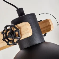 Suspension Chetco Brun, Noir, 3 lumières