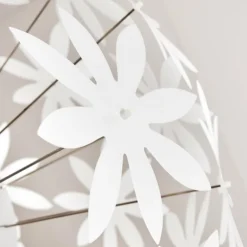 Suspension Chimore Blanc, 1 lumière