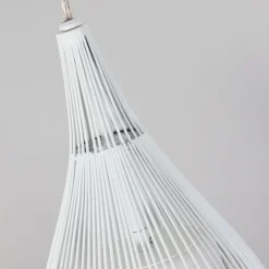 Suspension Chipoc Blanc, 3 lumières