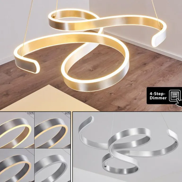 Suspension Chippewa LED Aluminium, 1 lumière