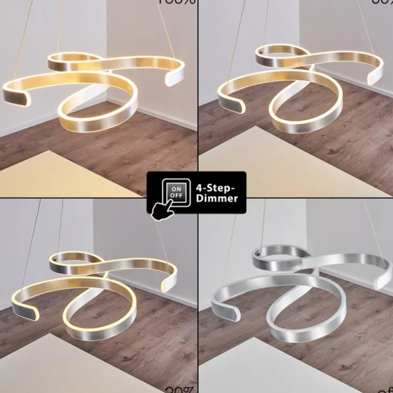 Suspension Chippewa LED Aluminium, 1 lumière