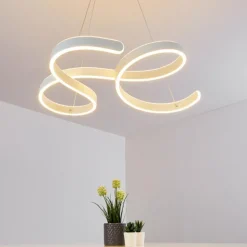 Suspension Chippewa LED Blanc, 1 lumière