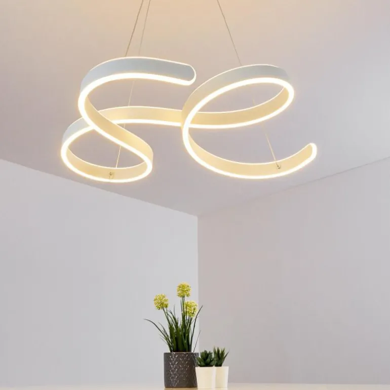 Suspension Chippewa LED Blanc, 1 lumière