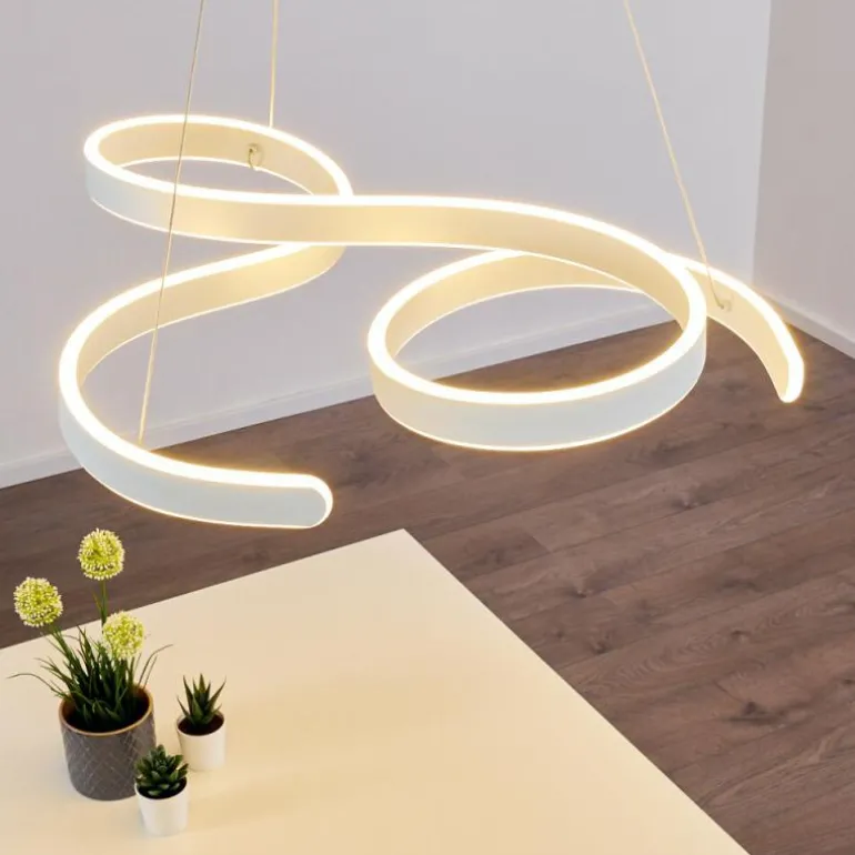 Suspension Chippewa LED Blanc, 1 lumière