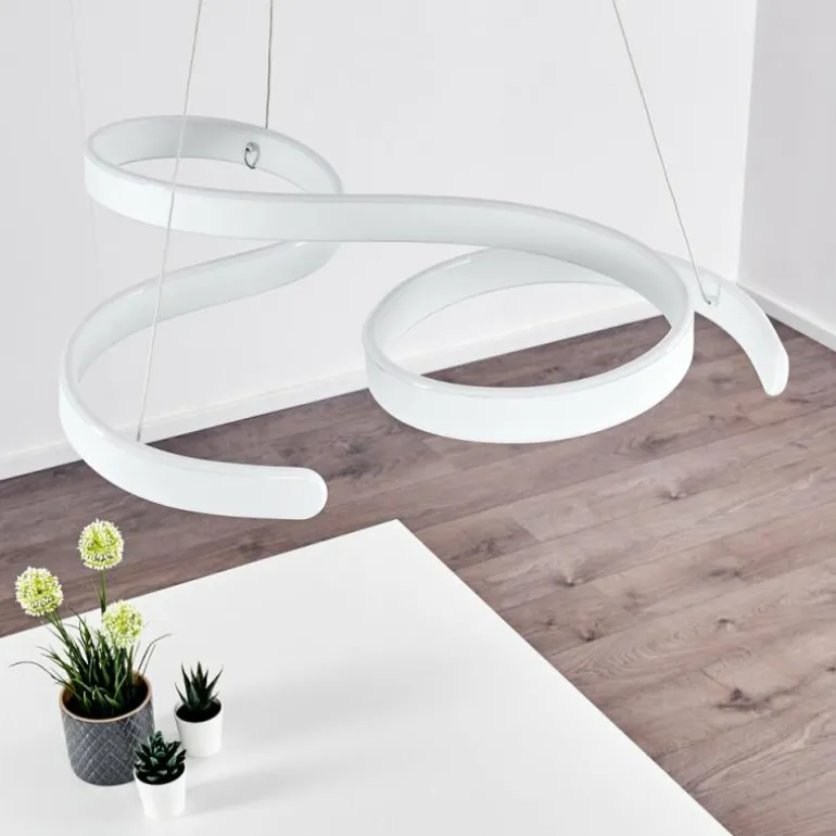 Suspension Chippewa LED Blanc, 1 lumière