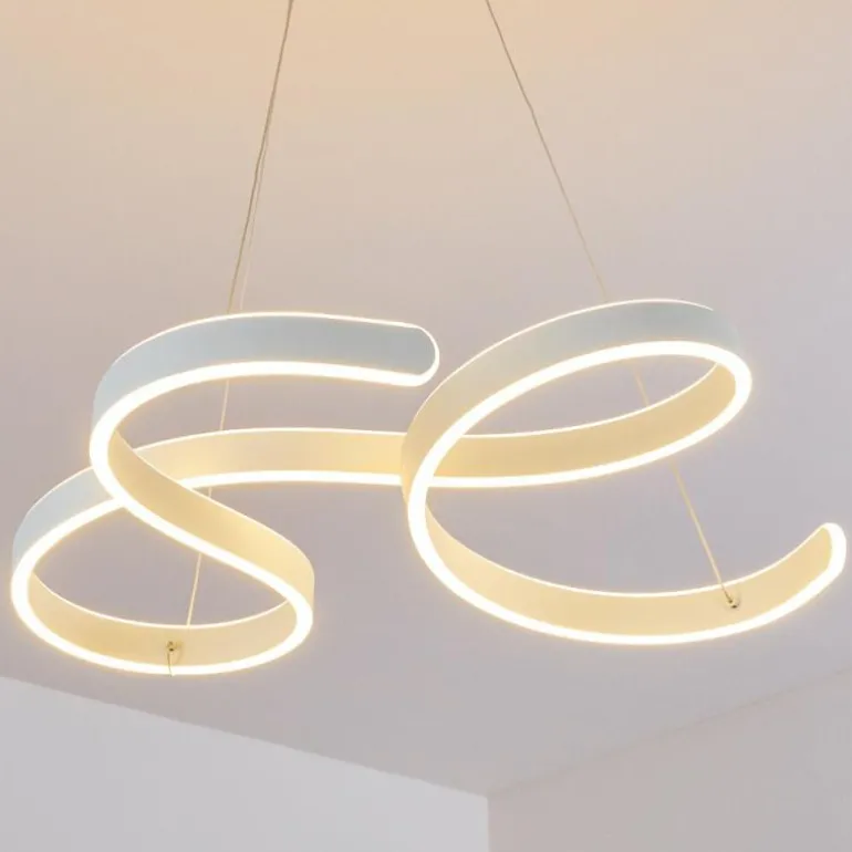 Suspension Chippewa LED Blanc, 1 lumière