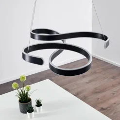 Suspension Chippewa LED Noir, 1 lumière