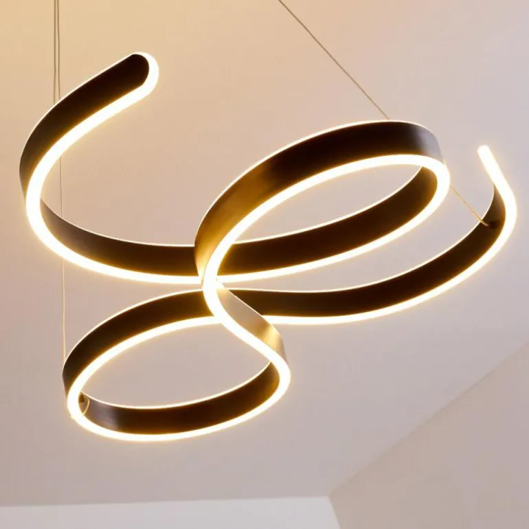 Suspension Chippewa LED Noir, 1 lumière