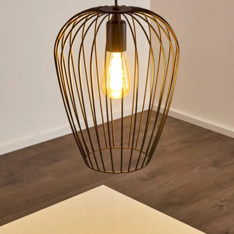 Suspension Chiuta Noir, 1 lumière