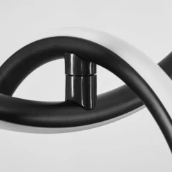 Suspension Chlak LED Noir, 3 lumières, Télécommandes