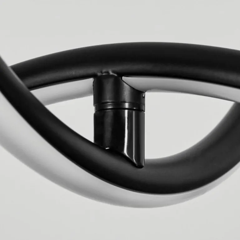 Suspension Chlak LED Noir, 3 lumières, Télécommandes