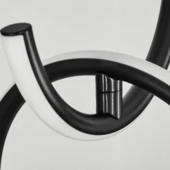 Suspension Chlak LED Noir, 3 lumières, Télécommandes