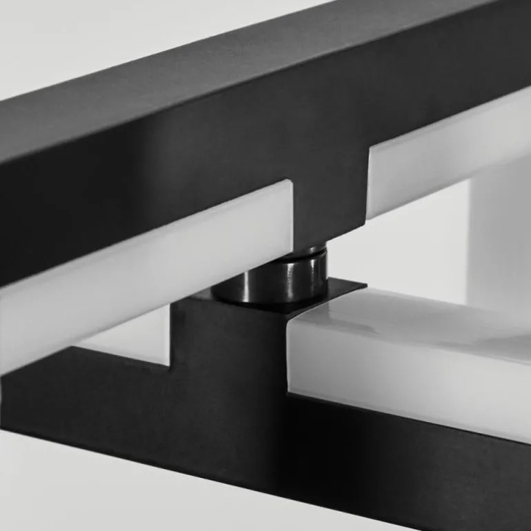 Suspension Chlak LED Noir, 2 lumières, Télécommandes