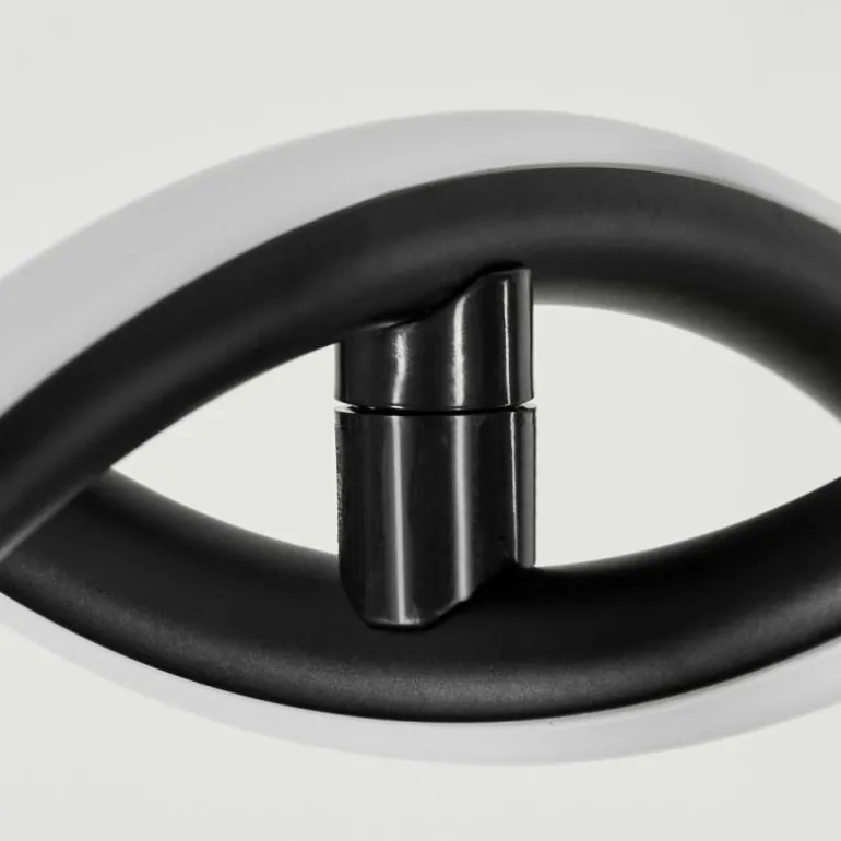 Suspension Chlak LED Noir, 3 lumières, Télécommandes