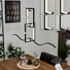 Suspension Chlak LED Noir, 3 lumières, Télécommandes