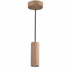 Suspension Chuquis LED Écru, Noir, 1 lumière