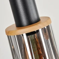 Suspension Classon Noir, 6 lumières