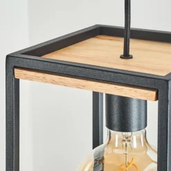 Suspension Colebrook Noir, 1 lumière