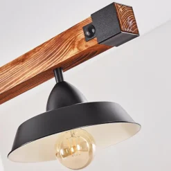 Suspension Corippo Noir, 3 lumières