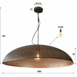Suspension Cosmic Ancien, 1 lumière