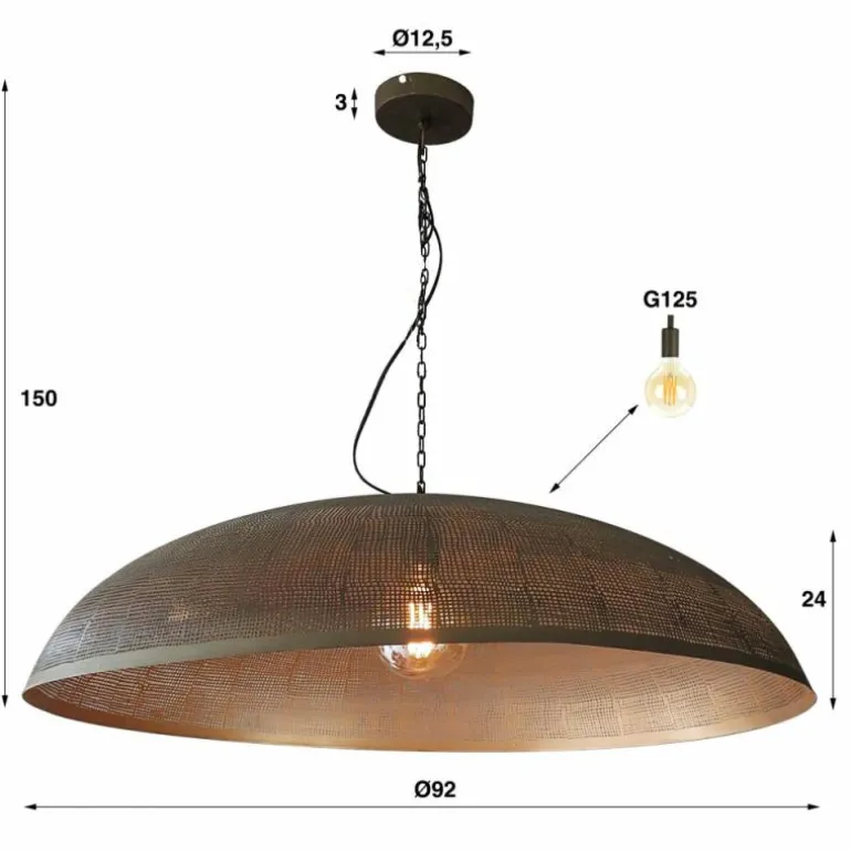 Suspension Cosmic Ancien, 1 lumière